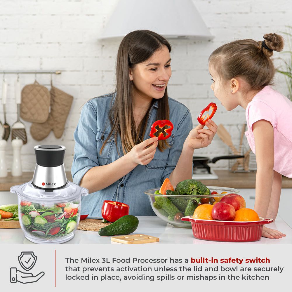 MILEX Food Processor Milex 3L Food Processor MFP003