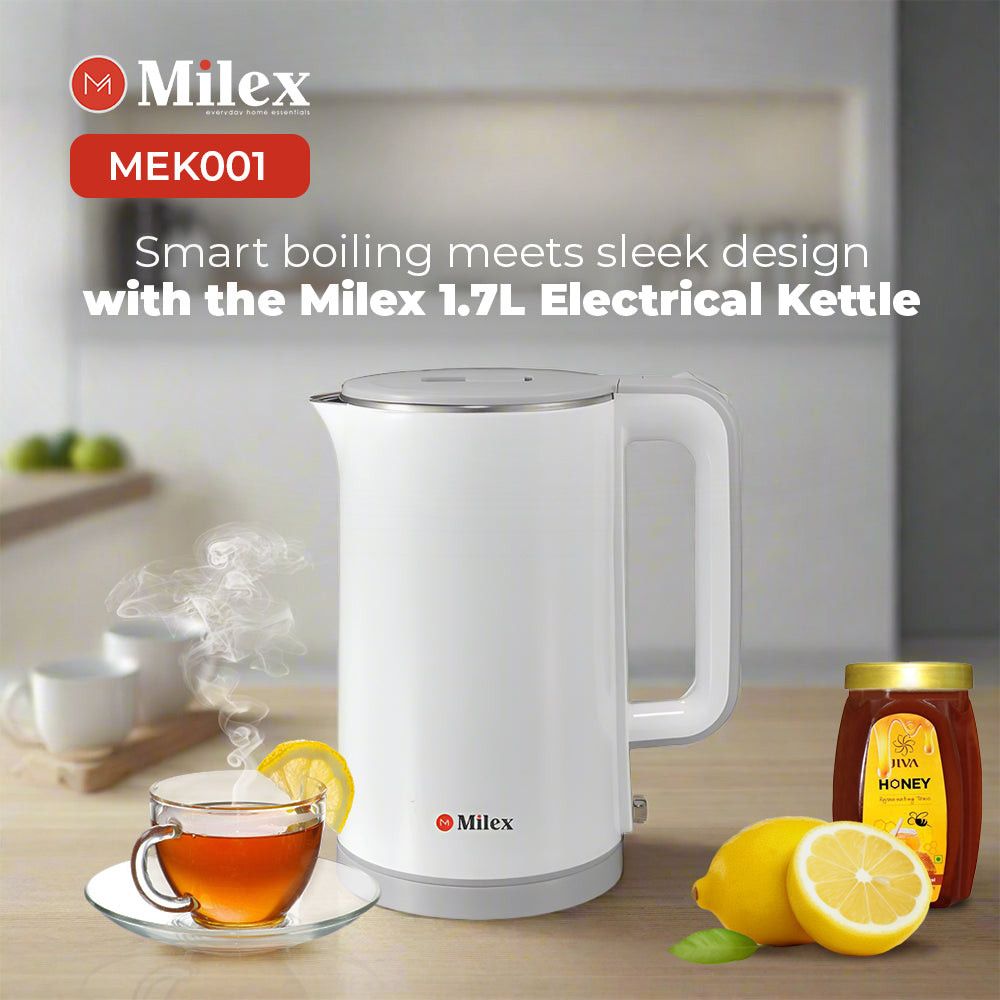 MILEX KETTLE Milex 1.7L Electrical Kettle MEK001