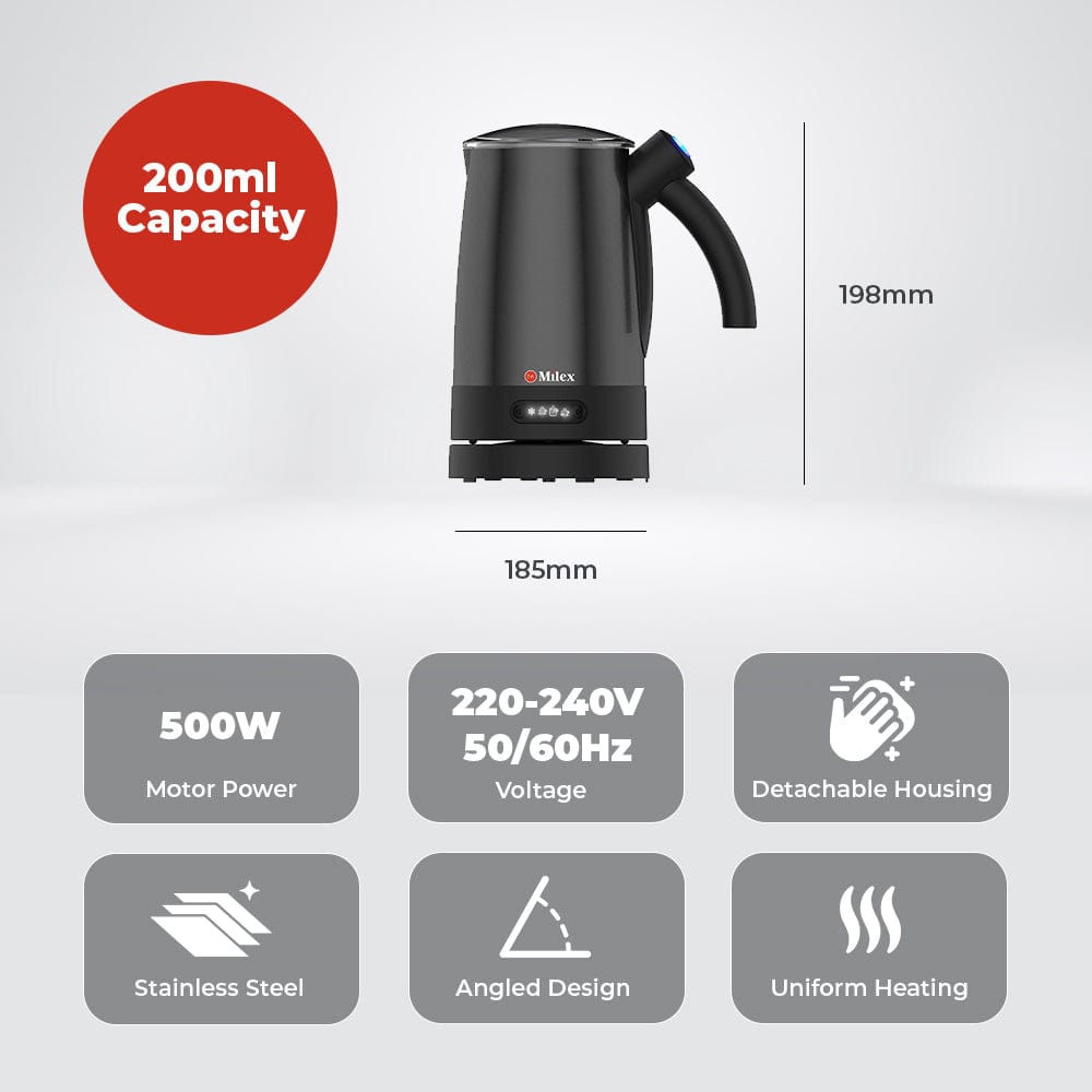 MILEX KETTLE Milex Creamy Craft Milk Frother MBF001