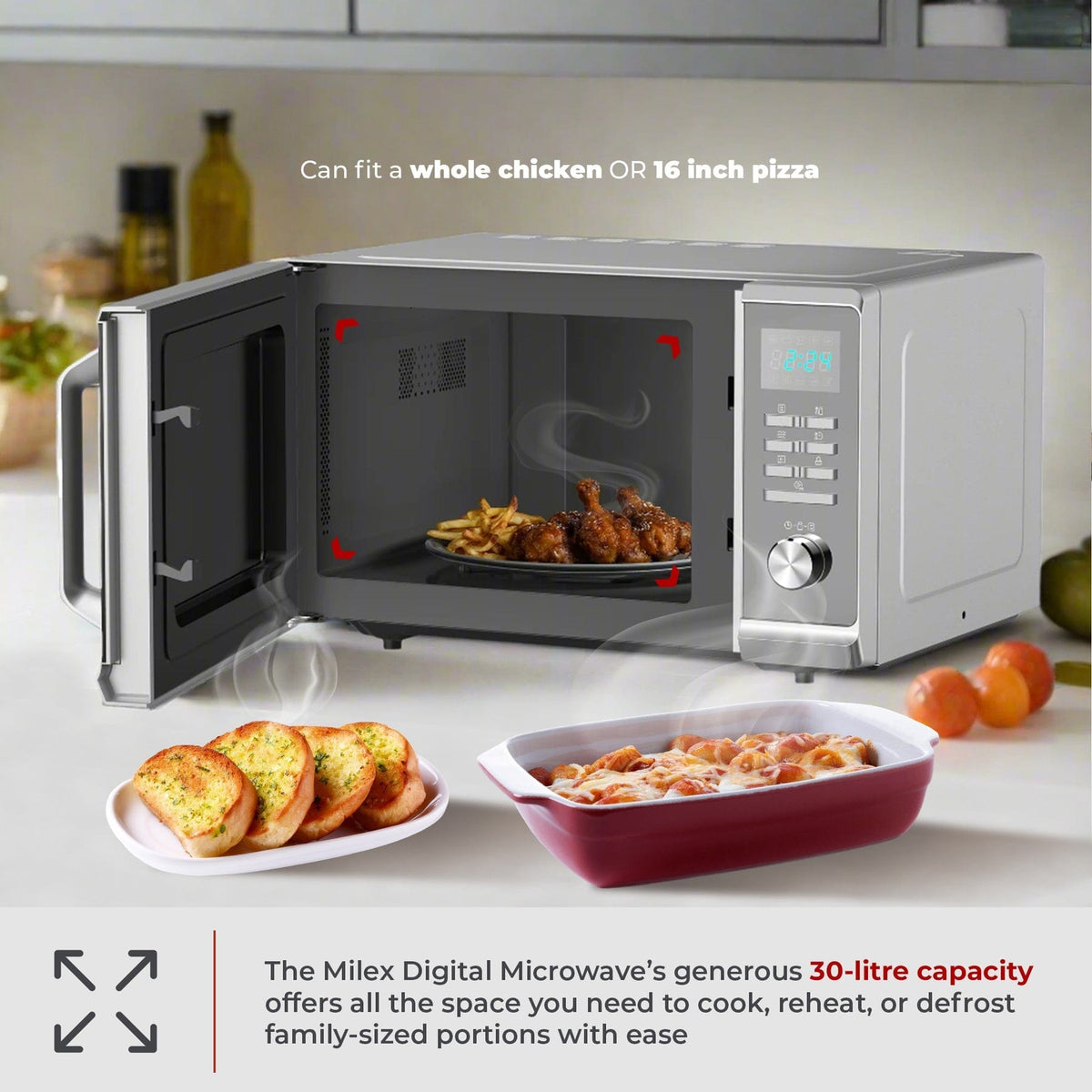 MILEX Microwave Milex Digital Microwave 30L MMO100