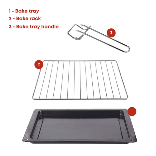 MILEX MINI OVEN Milex Tabletop Stove & Oven 25L MKS002