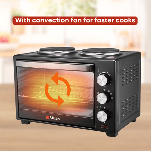 MILEX MINI OVEN Milex Tabletop Stove & Oven 25L MKS002