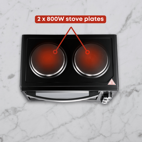 MILEX MINI OVEN Milex Tabletop Stove & Oven 25L MKS002