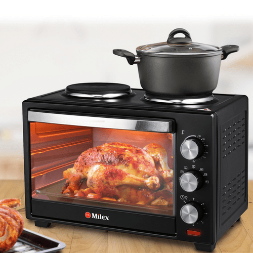 MILEX MINI OVEN Milex Tabletop Stove & Oven 25L MKS002