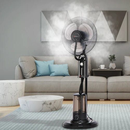 MILEX MIST FAN Milex 40cm Black XL Misting Fan MMF001 (7409316888665)