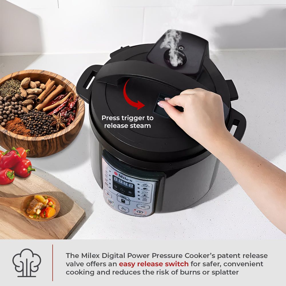 MILEX Pressure Cooker Milex Digital Power Pressure Cooker MPP0031