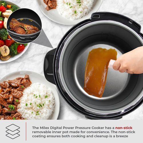 MILEX Pressure Cooker Milex Digital Power Pressure Cooker MPP0031