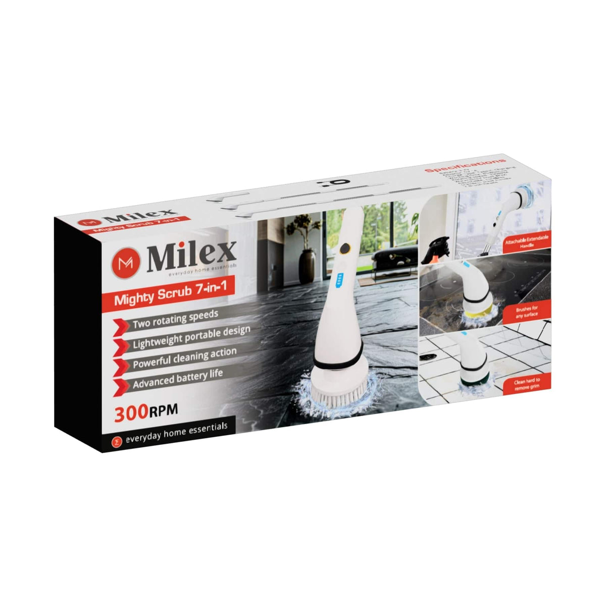 MILEX Vacuum Cleaner Milex Mighty Scrub 7-in-1 MMS101