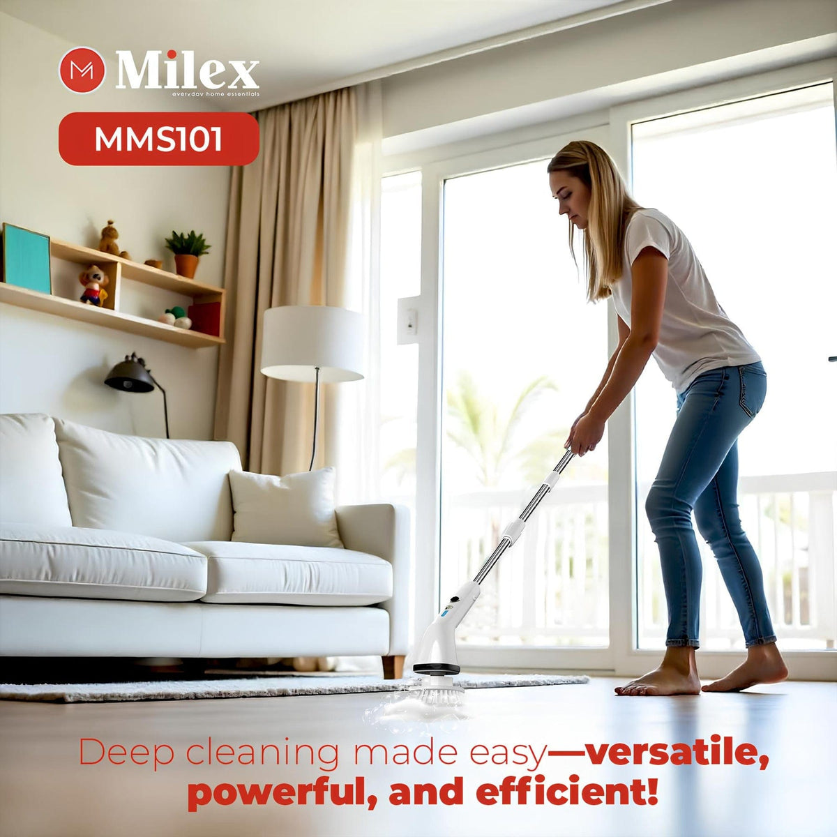 MILEX Vacuum Cleaner Milex Mighty Scrub 7-in-1 MMS101