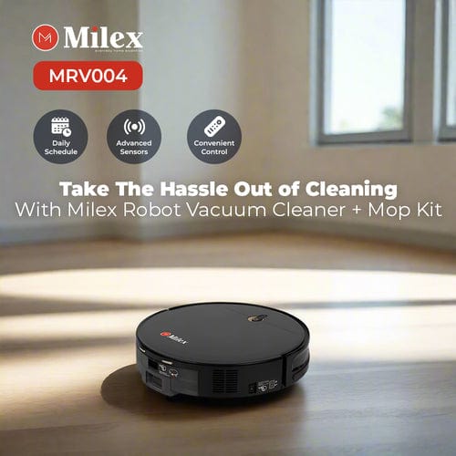 MILEX Vacuum Cleaner Milex Robot Vacuum Cleaner Kit MRV004