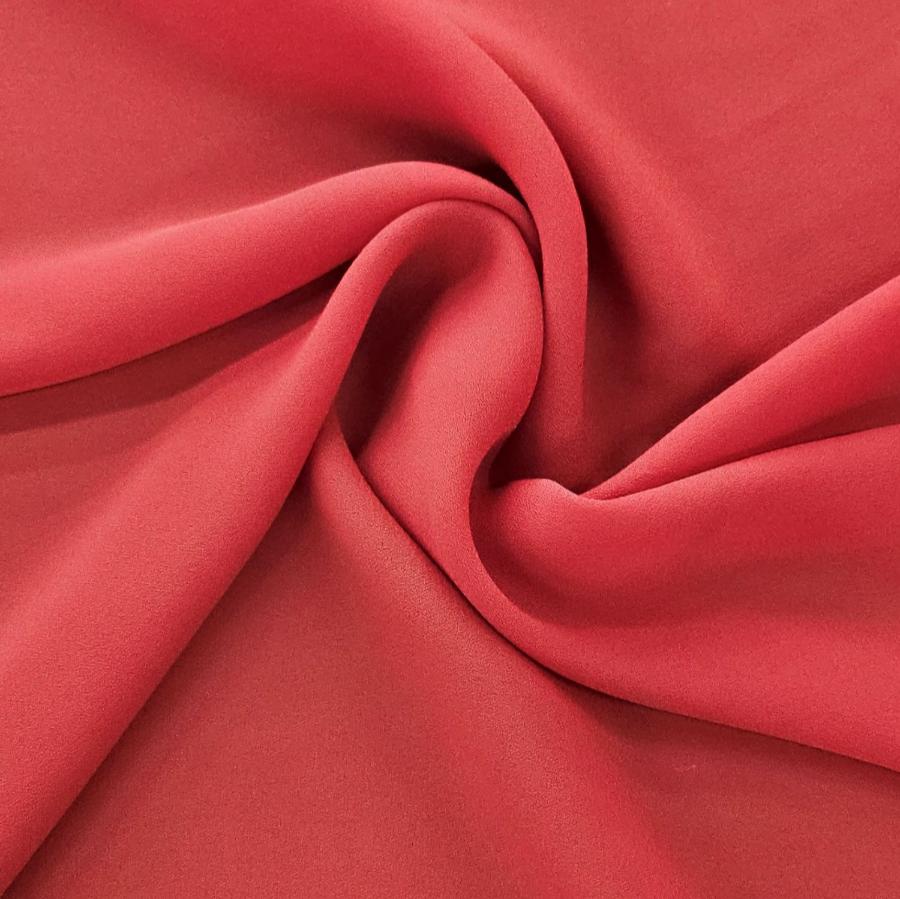MILK GEORGETTE Dress Fabrics Red Milk Georgette 150CM (7884708839513)