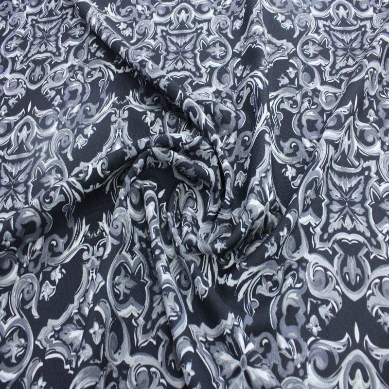 Mini Matt Printed Mini Matt DES.18 COL.4 Black 150cm