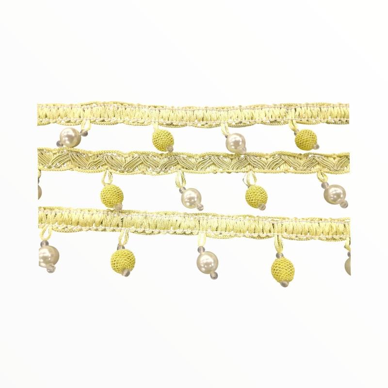 mishi k textiles Fringe Cream 2 Curtain Fringe 8 Collection 5 mm (7818253631577)