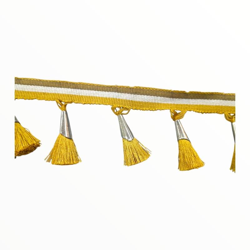 Mishi K Textiles fringe Gold 5 Curtain Fringe 7 Collection 7 mm (7818227056729)