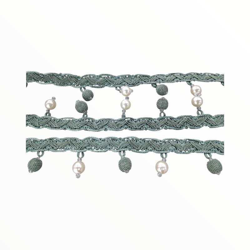 mishi k textiles Fringe Sage 6 Curtain Fringe 8 Collection 5 mm (7818253631577)