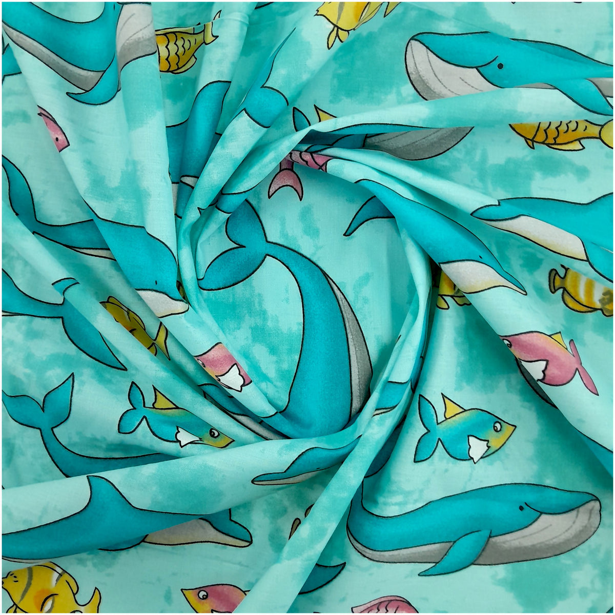 mishi k textiles Kids Fabrics Printed Poly Cotton Sheeting 240 cm