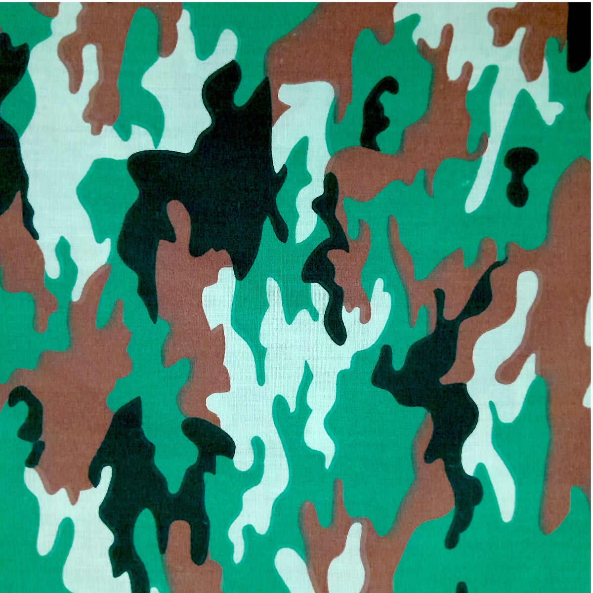 Mishi Textiles Kids Fabrics PTD Poly Cotton Green Camo 240 cm