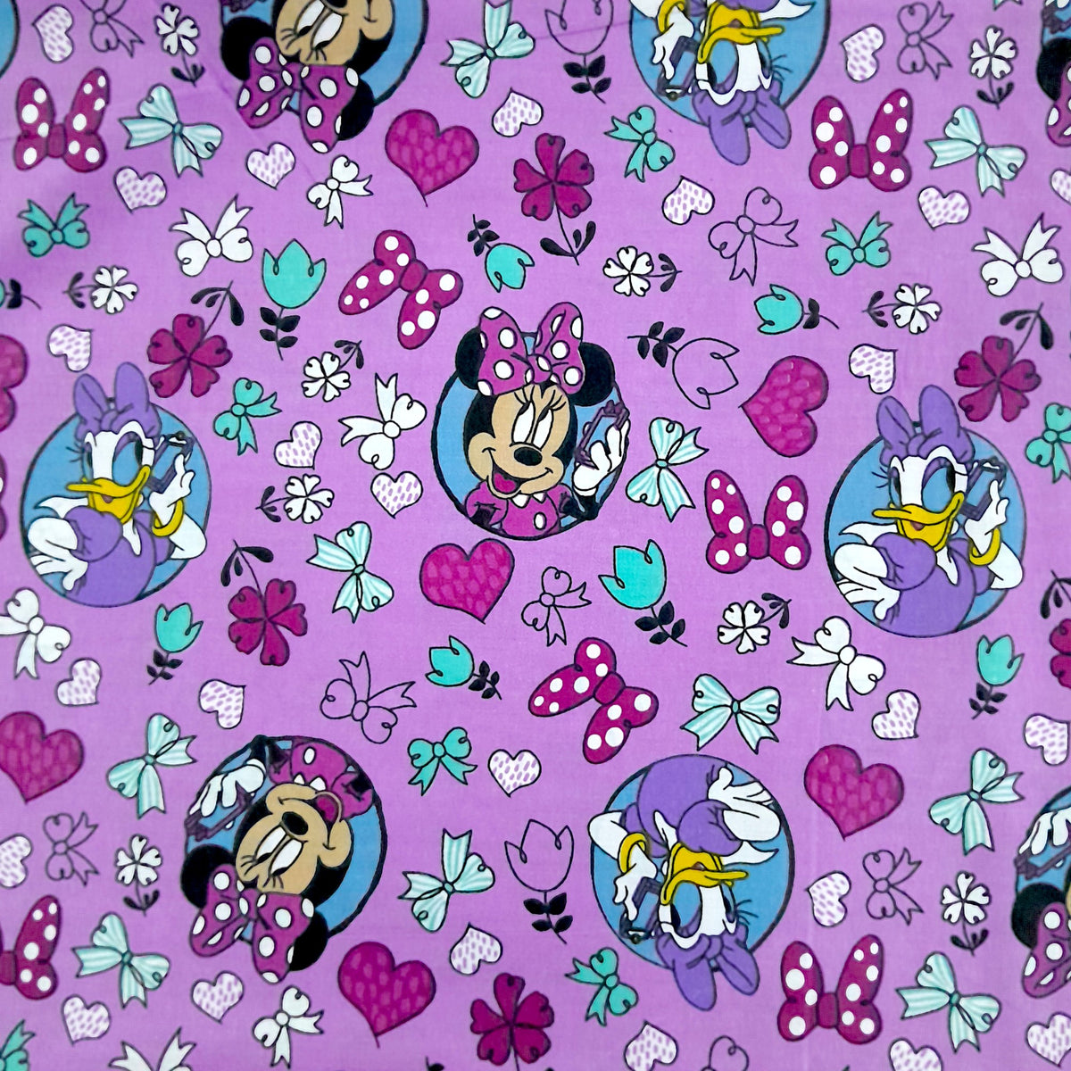 Mishi Textiles Kids Fabrics PTD Poly Cotton Mouse & Duck Sheeting 240 cm