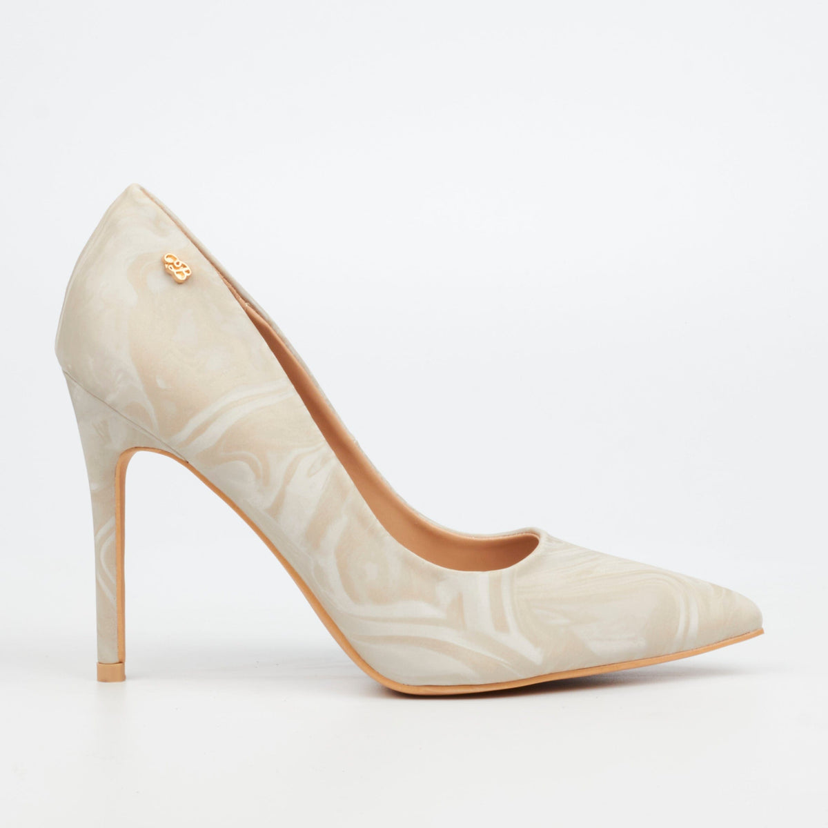 Miss Black Court heel 3 Miss Black Lola 48 – Champagne