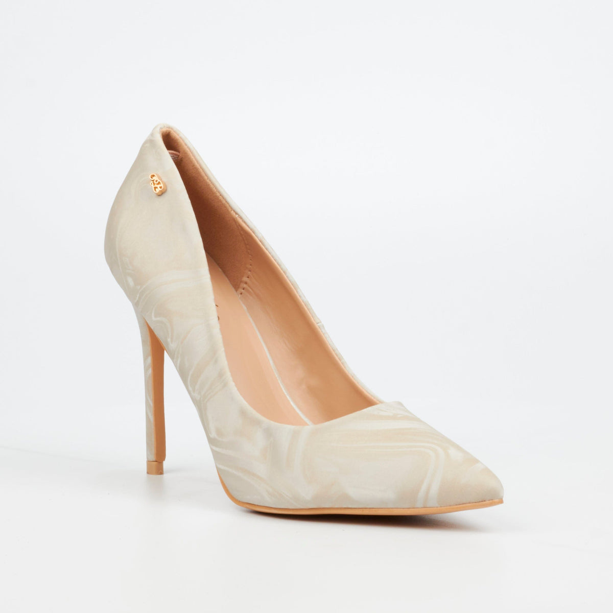 Miss Black Court heel Miss Black Lola 48 – Champagne