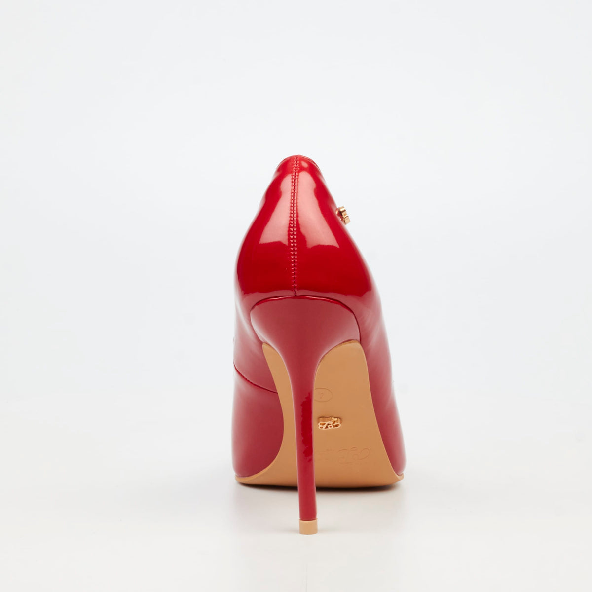 Miss Black Heels Miss Black Ladies Lola 1 Heels-Red