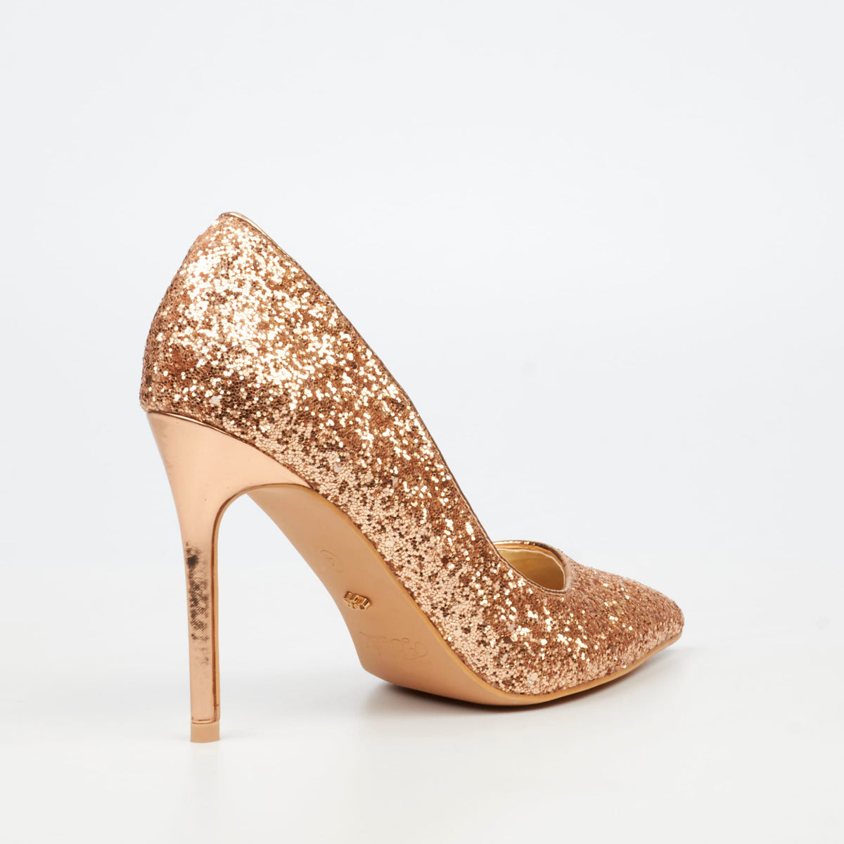 Miss Black Heels Miss Black Ladies Lola 70 Heels -Rose Gold