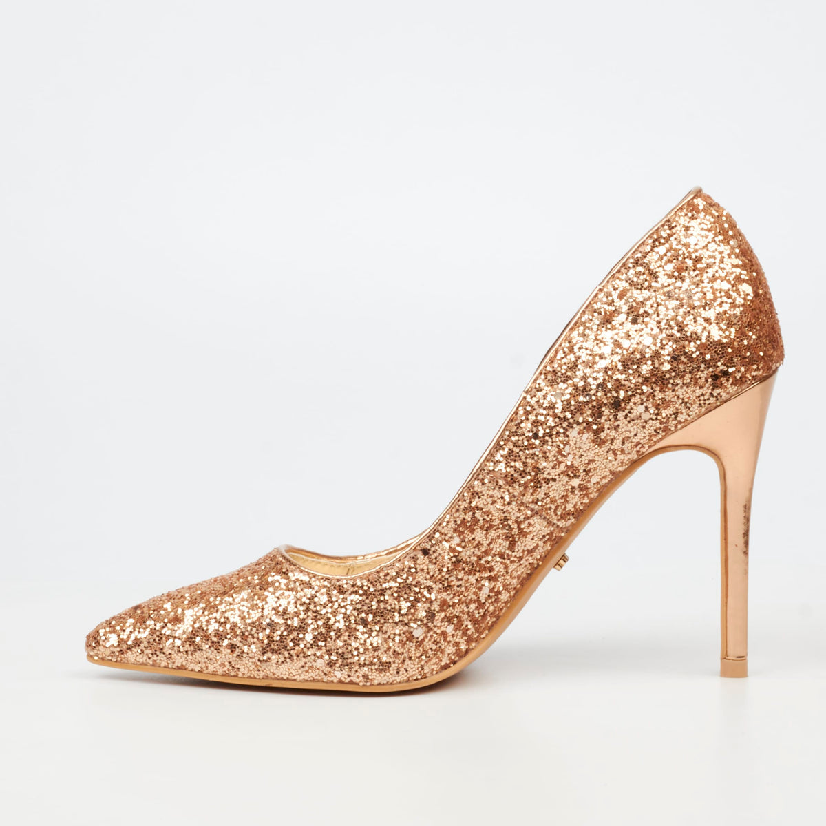 Miss Black Heels Miss Black Ladies Lola 70 Heels -Rose Gold
