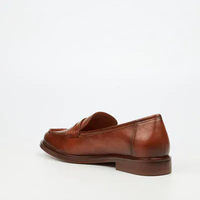 Miss Black Heels Miss Black Ladies Sasko 1 Faux Leather Shoe-Tan
