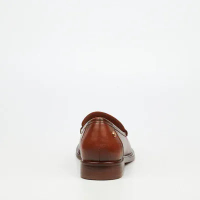 Miss Black Heels Miss Black Ladies Sasko 1 Faux Leather Shoe-Tan