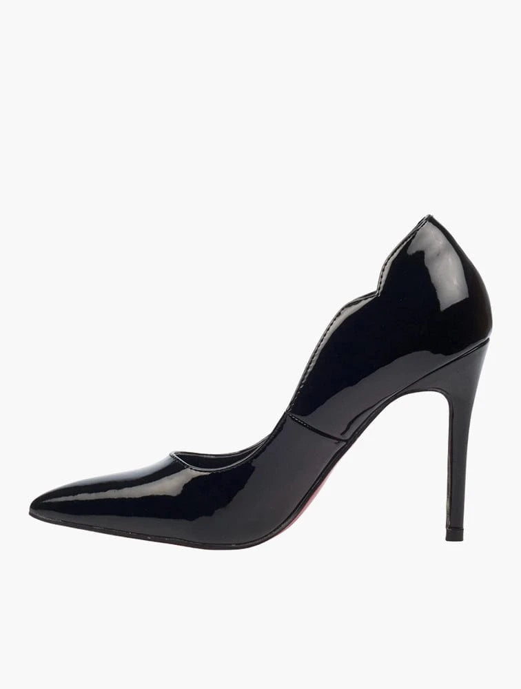 Miss Black Heels Miss Black Lola 1 Black Patent