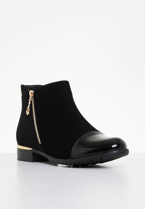 Miss Black Ladies Boots Miss Black Hadar 1 Ankle Boot Black