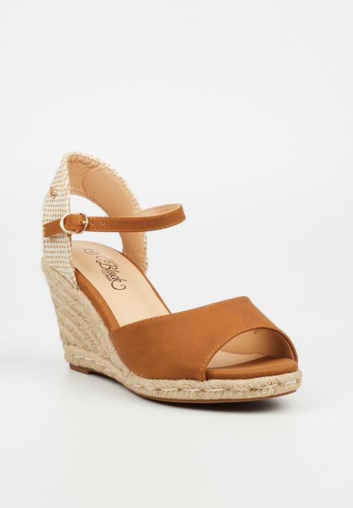 Miss Black Ladies Sandals Miss Black Jojo 2 Tan (7805208133721)