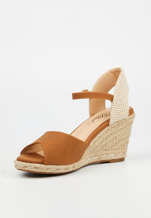 Miss Black Ladies Sandals Miss Black Jojo 2 Tan (7805208133721)