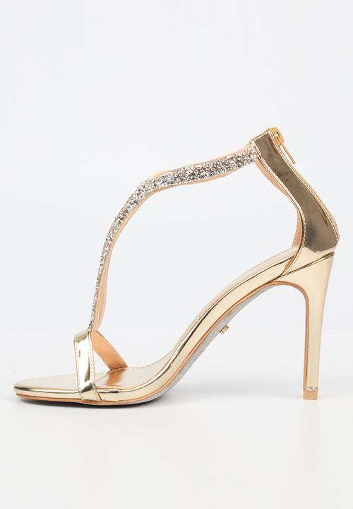 Miss Black Ladies Sandals Miss Black Women's Jazz 18 Gold (7810327740505)