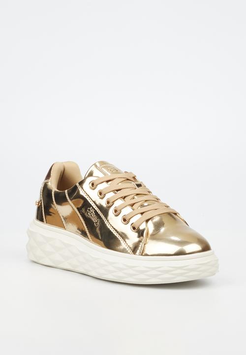 Miss Black Ladies Sneakers Miss Black Women's Choo 1 Sneakers Gold (7810330853465)