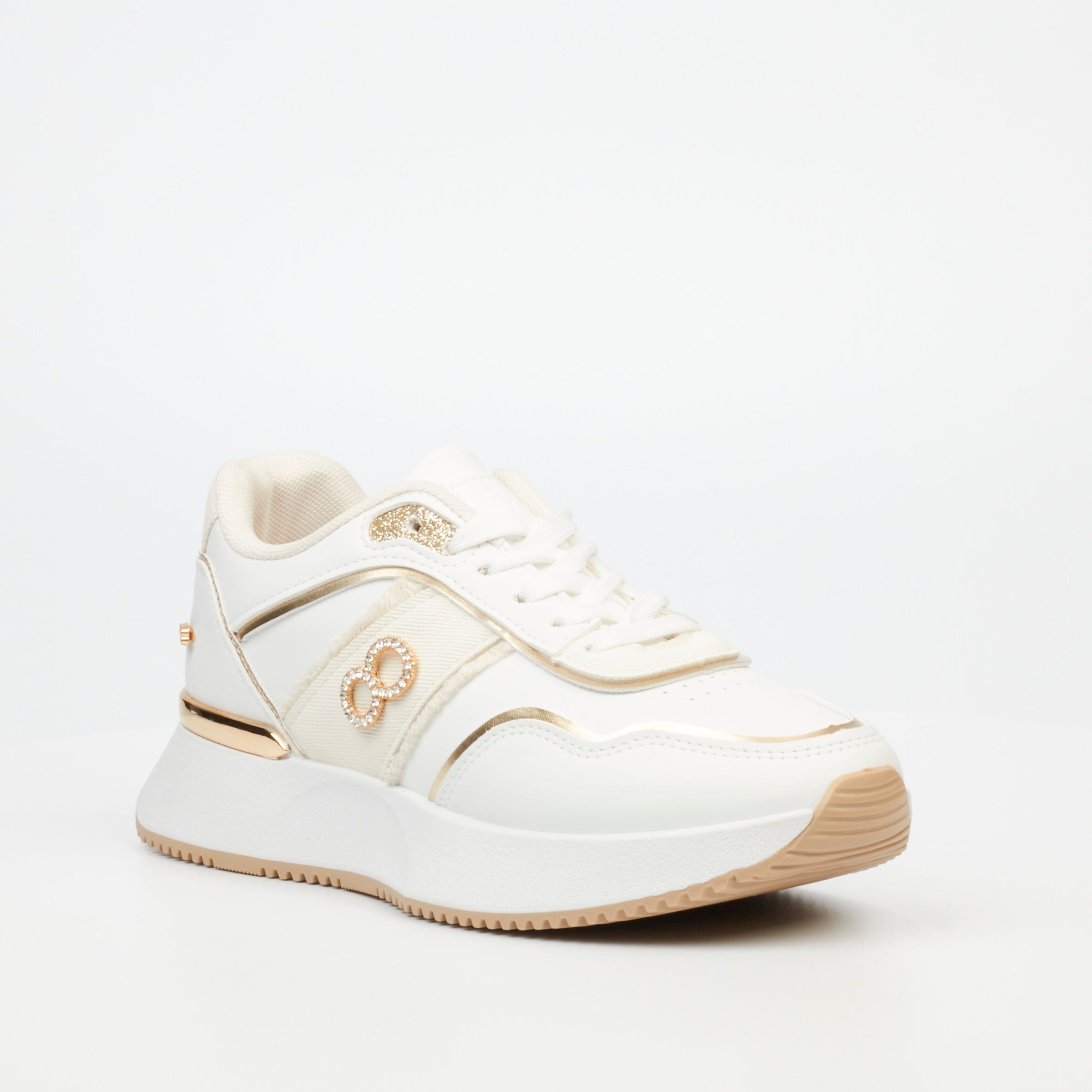 Miss Black Sneakers Miss Black Women's Dorset 1 Nude (7810329116761)