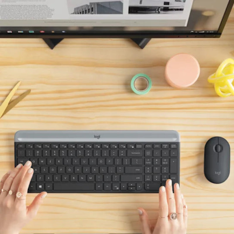 Logitech MK470 Wireless Combo - Graphite.