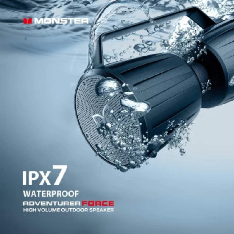 Monster 40w - Adventurer Force Bluetooth Party Speaker 5.2  (Black)