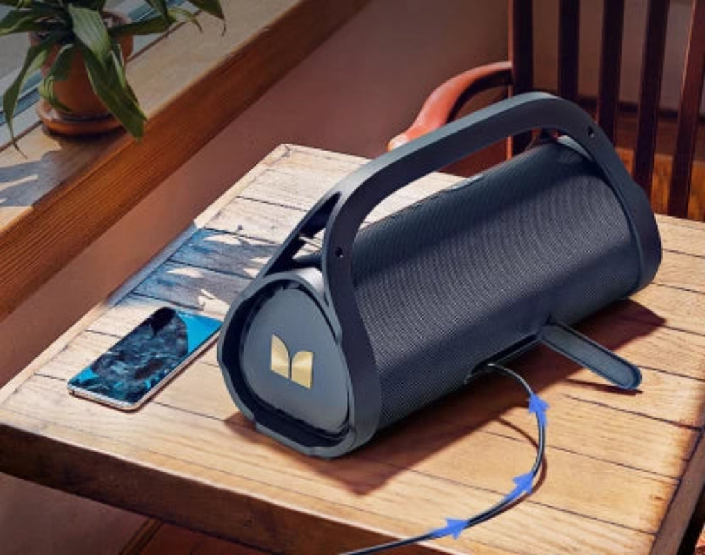 Monster 60w Adventurer Max Bluetooth Portable Speaker 5.2  (Black)