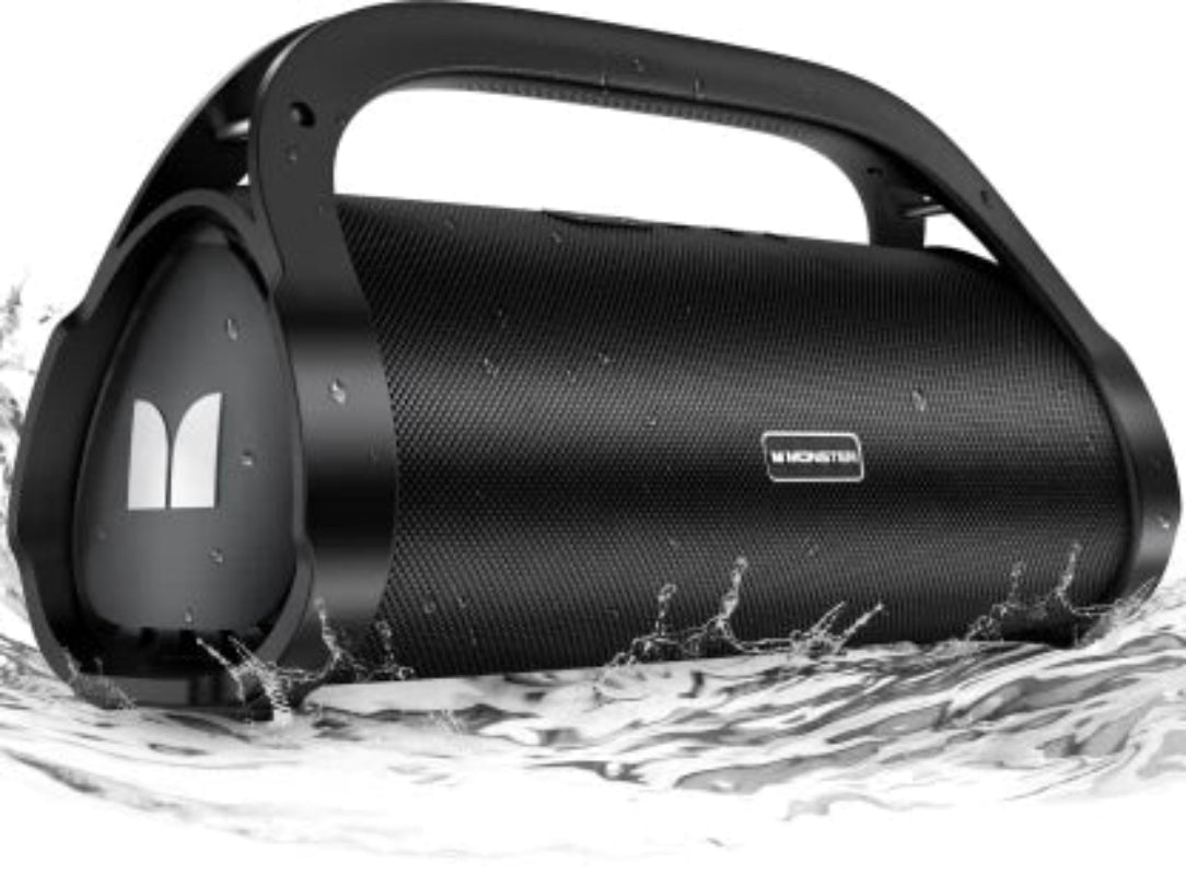 Monster 60w Adventurer Max Bluetooth Portable Speaker 5.2  (Black)