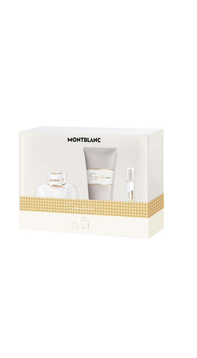 Mont Blanc Fragrance Montblanc Signature Edp 90ml+7.5ml+Body Lotion 100ml