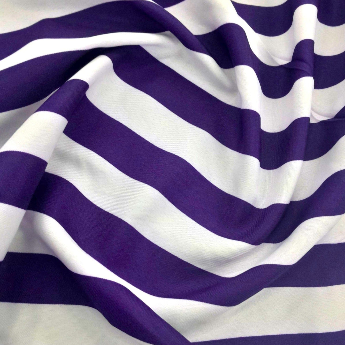 Mood Fabrics Mini Matt Lime Printed Mini Matt Stripe 150 cm