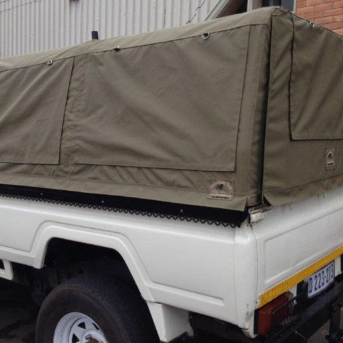 Mood Fabrics Rhino Shield Fabric Rhino Shield Outdoor Waterproof Fabric Black 400 gsm 160 cm