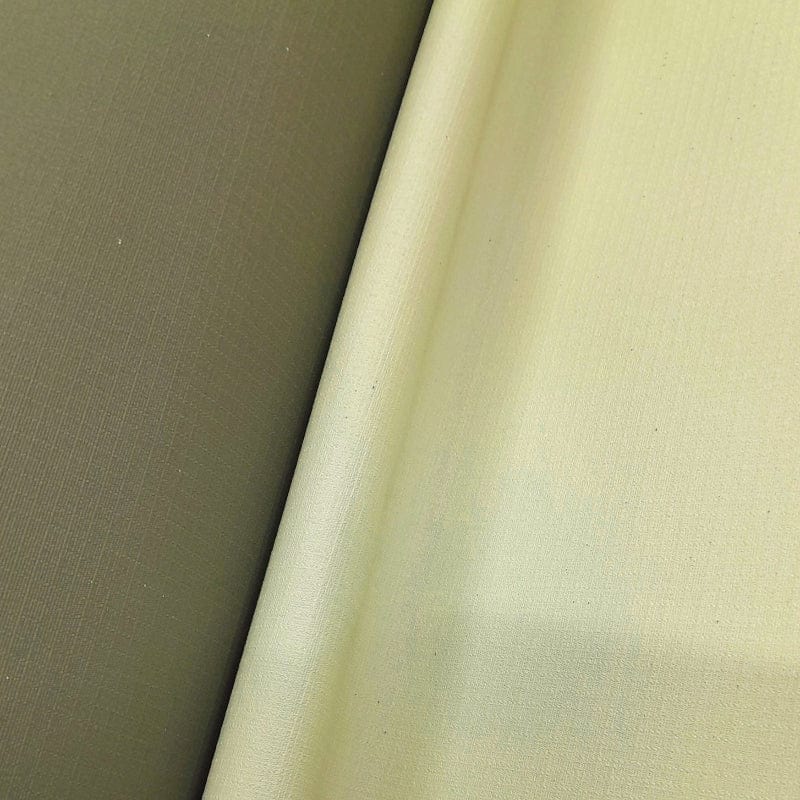 Mood Fabrics Ripstop Canvas Olive Green Ripstop Outdoor Waterproof Fabric Canvas 2 Tone 450 Gsm 180 cm