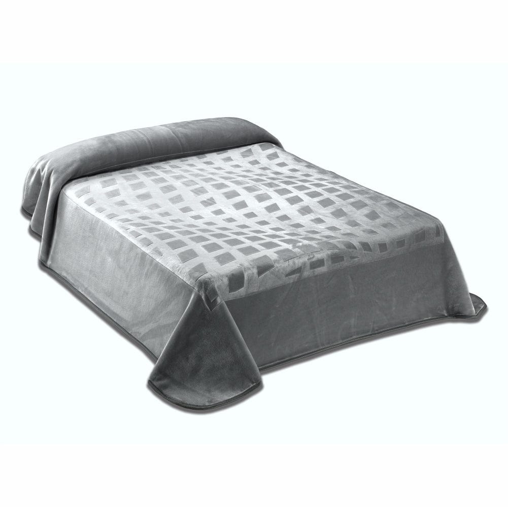 Mora Blanket Mora ECC Blankets Lujo Grey (7334930579545)