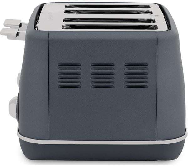 Morphy Richards TOASTER Morphy Richards Toaster 4 Slice Stainless Steel Blue 1800W Evoke (6776516935769)
