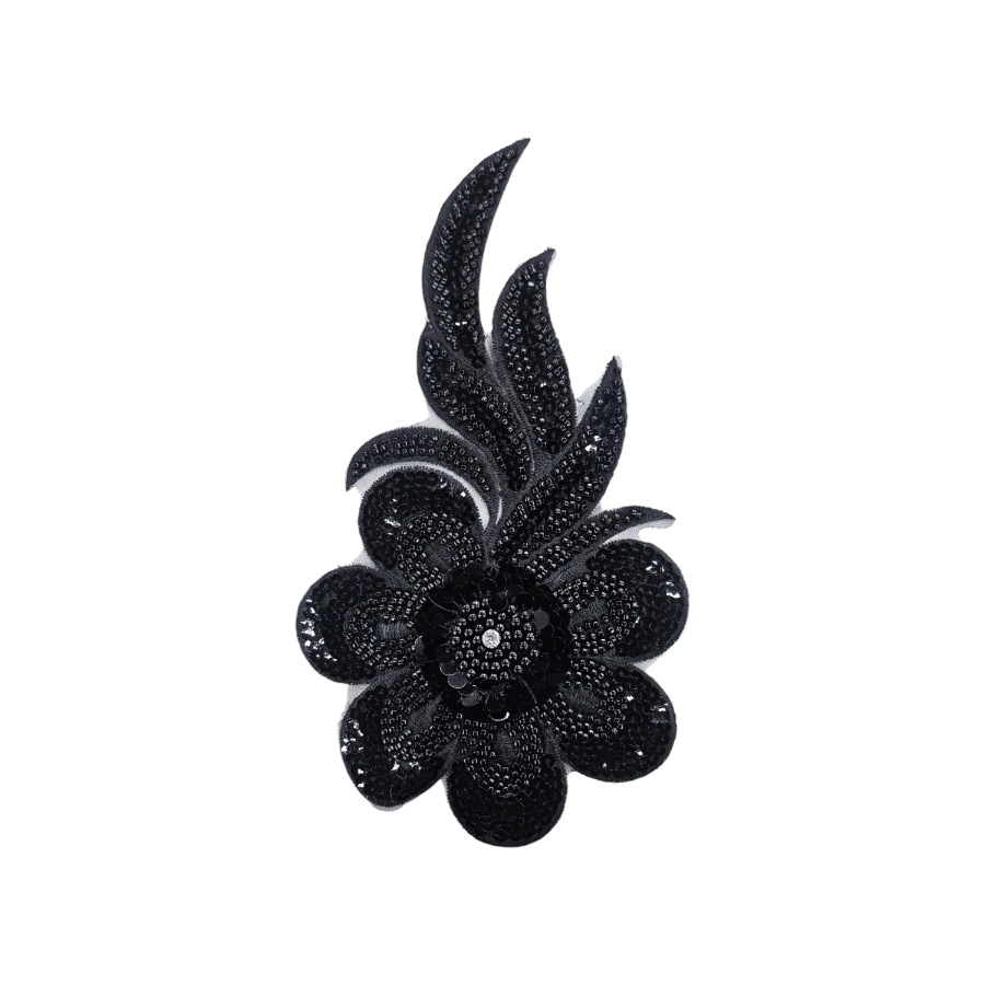 MOTIF Habby Black Bree Embroided Motif
