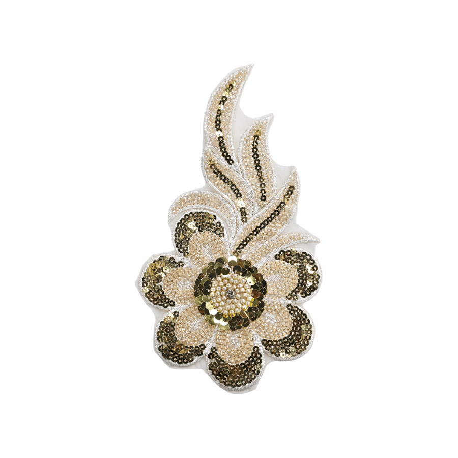 MOTIF Habby Gold Bree Embroided Motif