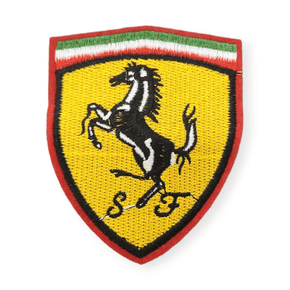 MOTIF Habby Iron On Motif Medium Ferrari (7300797825113)