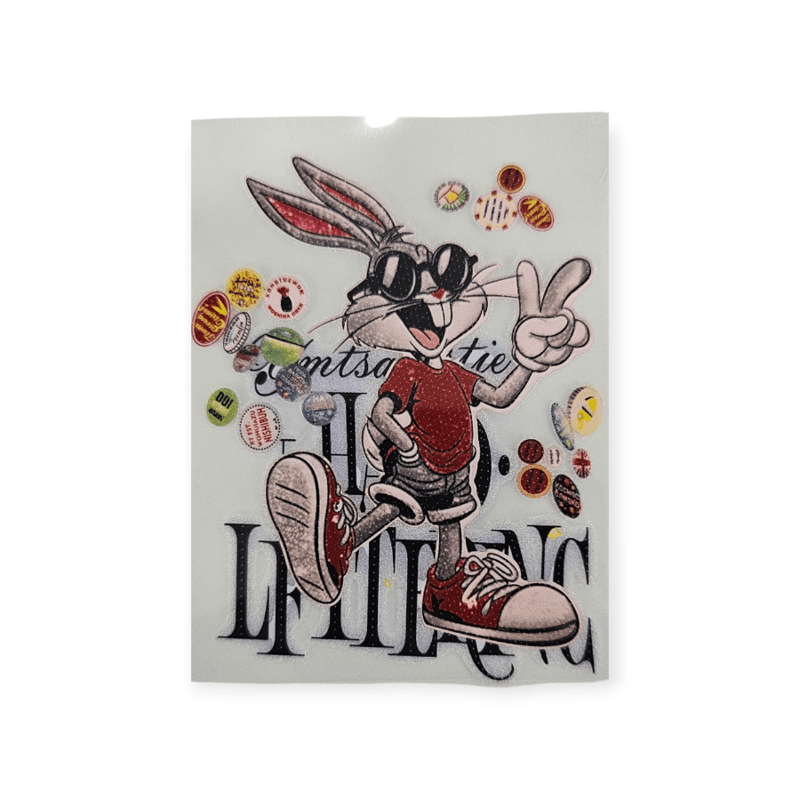 MOTIF Habby Looney Tunes Iron-On Motif (7911651737689)